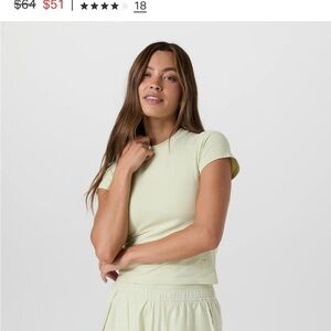 Women's Light Green Top